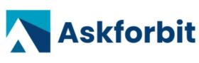 AskForBit Logo white